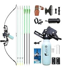 Archery Bows and Arrows Set for Adults, Recurve Bow Set for Adult Beginner & Youth, Takedown Hunting Bow and Arrow Set Outdoor, 30 40 Lbs Right Hand, Aluminum Alloy Bow Riser