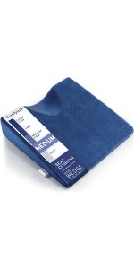 ComfySure Seat Cushion Extra Large - Firm Memory Foam Chair Pad for Recliner, Wheelchair, Office Chair, Stadium, Bleacher, Car, Floor, Patio Furniture, Bariatric Overweight Users 19”x17”x3”