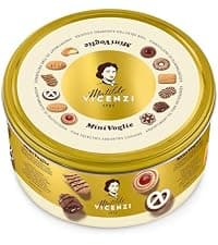 Matilde Vicenzi Roma Cookie Gift Tin - Italian Pastries & Cookies in Individually Wrapped Trays - Bakery Dessert Gifts For Birthdays, Thank You, Get Well and Every Special Occassion - Puff Pastry, Assorted Cookies in Italian Design Gift Tin 32.5oz (920g)