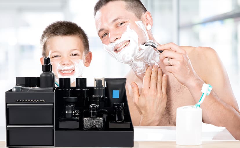 EXIN DECHEN EXIN DECHEN Cologne Organizer for Men,Cologne Stand,Shelves for Perfumes,Organizador de Perfumes,Estante para Perfumes,Dresser Organizer Countertop,Mens Bedroom Essentials,Gifts for Men