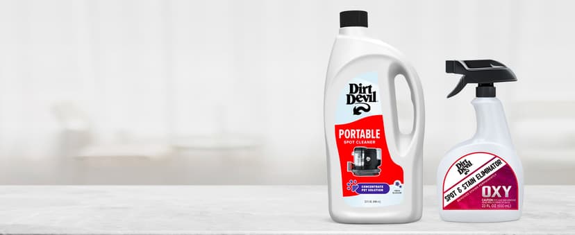 Dirt Devil Portable Spot Cleaner Machine for Carpet and Upholstery, Powerful Suction Spot Cleaning Machine with Versatile Tools, Pair with Dirt Devil Portable Spot Cleaner Solution