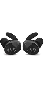 Walker's Shooting Training Protection 29 DB Omni-Directional Microphone Rope Hearing Enhancer Earbuds