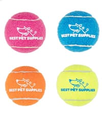 Best Pet Supplies Crinkle Dog Toy for Small, Medium, and Large Breeds, Cute No Stuffing Duck with Soft Squeaker, Fun for Indoor Puppies and Senior Pups, Plush No Mess Chew and Play - Yellow