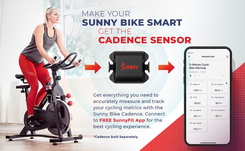 Sunny Health & Fitness Indoor Cycling Exercise Bike w/Pulse Sensors & 4-Way Adjustable Seat, Stationary Home Cardio Training Machine w/Micro-Adjustable Magnetic Resistance for Intensive Cardio Session