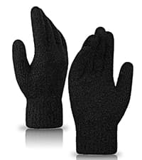 Achiou Winter Gloves, Glove for Men Women, Upgraded Touch Screen Texting Warm Running with Thermal Soft Knit Lining