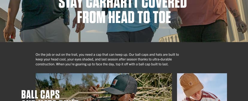 Carhartt Men's Cotton Canvas Cap