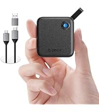 ORICO Portable SSD 256 GB with 2 in 1 USB C Cable, External Solid State Drives, Up to 460MB/s, Status Indicator, Reliable Storage for USB-C Smartphone, Tablet, PC - B5PLUS