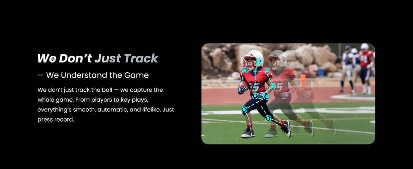 XbotGo Chameleon AI Auto Sports Action Camera - 4K 60FPS Soccer Camera and Basketball Tracking Camera for Team Sports, Live Streaming, No Subscription, Works with iOS & Android (Lava Graphite)