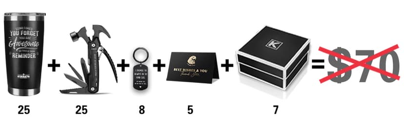 Gifts for Husband from Wife-Best Anniversary Basket Gifts for Men who has everything Fathers Day Funny Birthday Gift Ideas for Him Christmas Unique Romantic Presents Sets, All in One Hammer Multitool