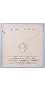 Burning Love Mother in Law Necklace Mom Gifts Mother Daughter Necklace Sterling Silver Circle Necklaces for Mother in Law Gifts Christmas Holiday Jewelry
