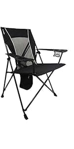 Kijaro Dual Lock Portable Camping Chairs - Enjoy the Outdoors with a Versatile Folding Chair, Sports Chair, Outdoor Chair & Lawn Chair - Dual Lock Feature Locks Position – Kawachi Purple
