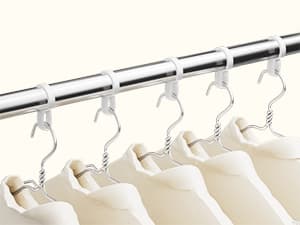 JAUREE 79 Inches Clothes Drying Rack, Drying Rack Clothing Folding Indoor Outdoor, Heavy Duty Stainless Steel Laundry Rack, Foldable Portable Large Clothes Rack Garment Rack with 20 Windproof Hooks