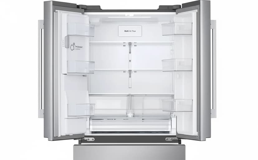LG LF25H6330S 24.5 cu ft French Door Refrigerator – External Water & Ice Dispenser, White