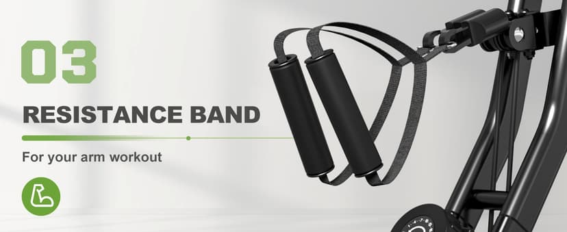 Caromix Folding Exercise Bike, 5 in 1 Stationary Bike with 16-Level Adjustable Magnetic Resistance, 330LB Capacity Indoor Workout Bike, Foldable Exercise Bike for Seniors and Adult