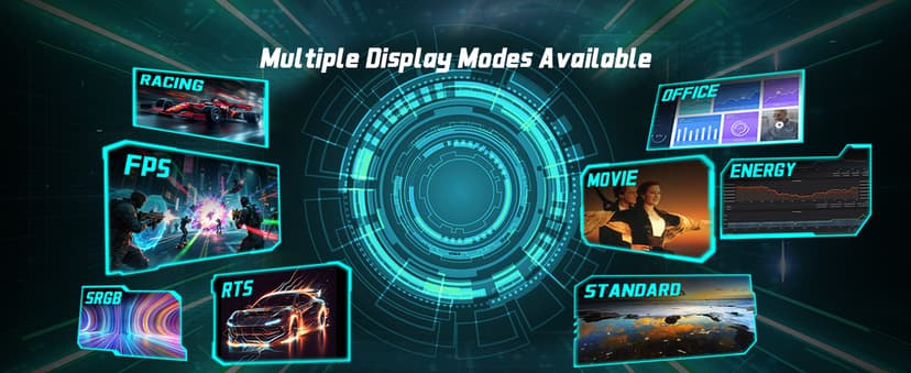 SANSUI 27 Inch Curved 160Hz Gaming Monitor, 1500R Curved Computer Gaming Monitor FHD 1080P, 4000:1, 110% sRGB, FPS/RTS, 1Ms MPRT|FreeSync|HDR|Low Blue Light|HDMI DP| VESA Support, HDMI Cable Incl.