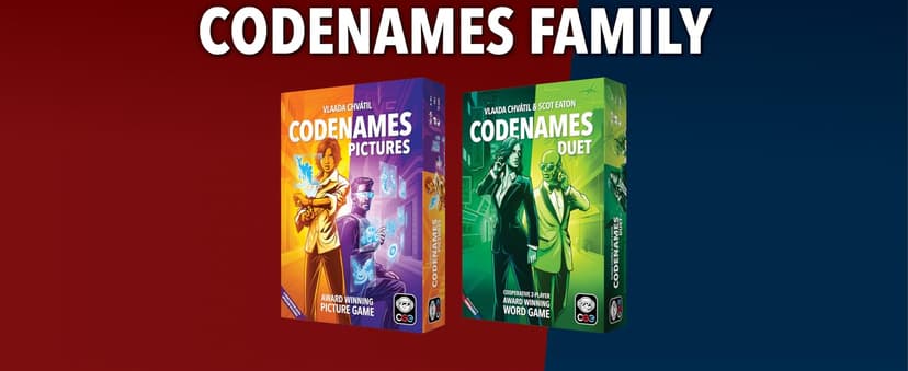 CGE Codenames Board Game (2nd Edition) The Top Secret Word Association Party Game for Friends & Family Game Nights, 4+ Players