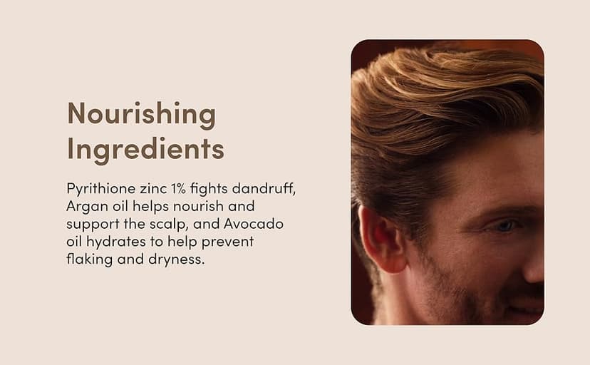 hims Dandruff Detox Anti Dandruff Shampoo, 2 Pack - Anti Dandruff Shampoo for Dry, Itchy Scalp with Pyrithione Zinc 1% and Argan Oil - Paraben Free, Sulfate Free - Evergreen Mint - 2 x 6.4 fl oz