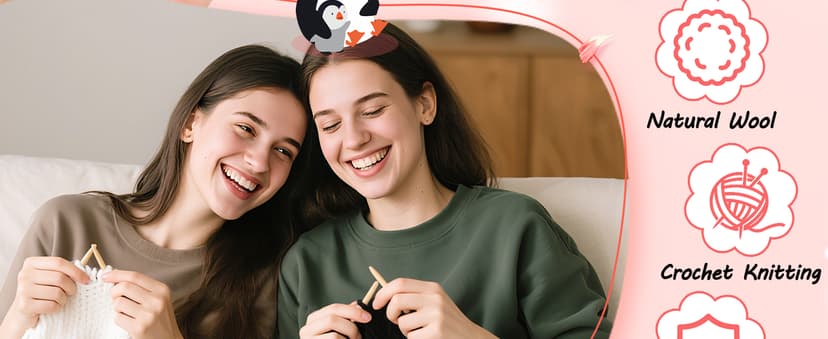 Christmas Birthday Gifts for Sister from Sisters, Handmade Crochet Penguin Sister Birthday Gift Ideas, Funny Sister Gifts for Women Girls, I Love You Sister Bestie Soul Sister Emotional Cute Decor