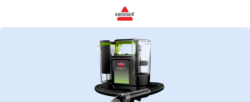 BISSELL® Little Green® Max Pet Portable Carpet and Upholstery Deep Cleaner, Car/Auto Detailer, with Self-Cleaning Tough Stain Tool and Pet Hair Removal Tool (3860)