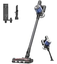 Tineco A30S Cordless Stick Vacuum Cleaner, 160W Suction, 60Min Runtime, 1L Larger Dustbin, ZeroTangle Brush, PureCyclone Tech, LED Headlight, White