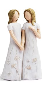 BORLESTA Gifts for Friends - Friend Gifts for Women, Friend Christmas Birthday Gifts for Friends - You're The Sister I Got to Choose - Sister Gifts from Sister, Friendship Hand-Painted Keepsake Box