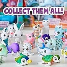 Crayola Scribble Scrubbies Glam Pack (4 Pets), Holiday for Kids, Washable Pet Care Toy, Coloring Animal Craft, Stocking Stuffer Toys for Girls & Boys, 3+