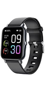 Fitness Tracker with Heart Rate Monitor/Step Counter/Calories, Activity Tracker Smart Watch Sleep Monitor IP68 Health Tracker Pedometer for Man Women