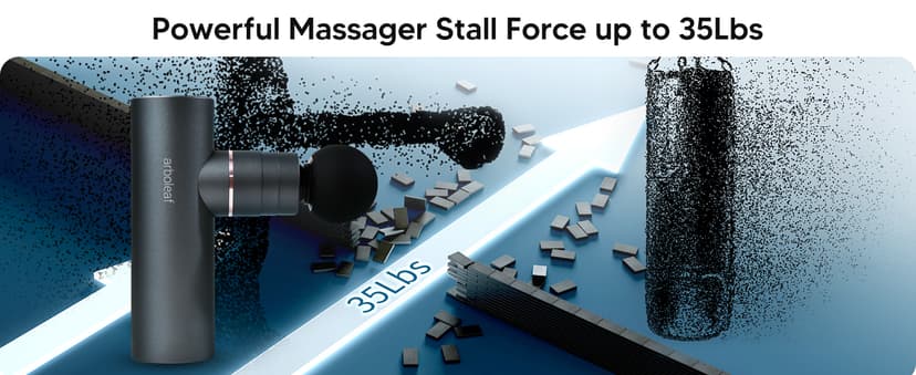 Targeted Temperature Control with Deep Percussion Massage for Muscle Warm-Up, Post-Workout Recovery, and Relaxation arboleaf Hot and Cold Massage Gun Deep Tissue, Percussion Muscle Massager B0CZP1D7CX