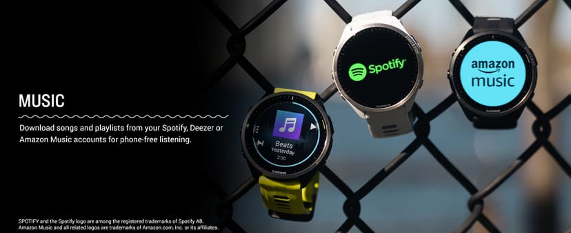 Garmin Forerunner® 965 Running Smartwatch, Colorful AMOLED Display, Training Metrics and Recovery Insights, Black and Powder Gray, 010-02809-00