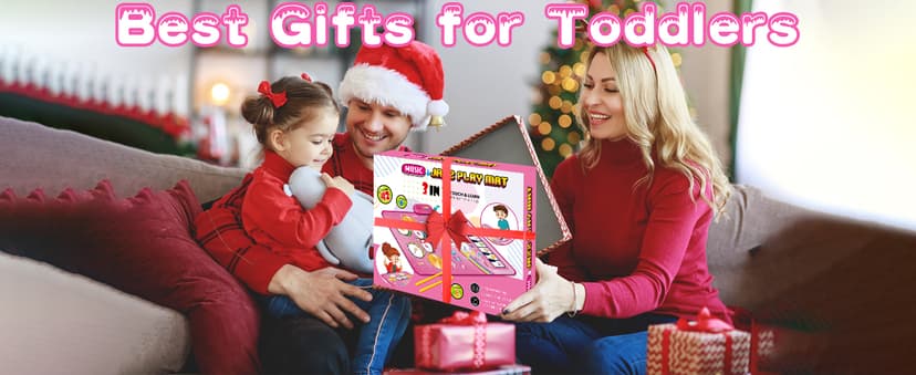 Piano Drum Animal Touch Unicorn Toy - Infant Musical Toy 12-18 Months Babies Birthday Easter Gifts for 1 2 3 Year Old Girls Toys for 1 Year Old Girl Gifts: 3 in 1 Baby Music Mat Toddler Toys Age 1-2 B0DBXXVQP3