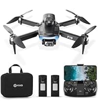 Contixo F19 Drone With 1080p HD FPV Camera, 20 Min Flight 360° Flips Brushless Motor RC Quadcopter With Altitude Hold, Obstacle Avoidance, Follow Me For Novice Beginner's Kids And Adults, 2 Batteries