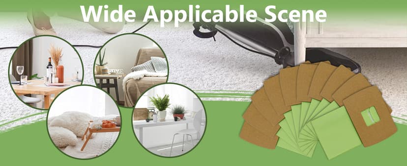 PKBB12DW Type BB Compact Canister Vacuum Bags Replacement for Oreck XL Buster B Canister Handheld Vacuum Cleaner BB180 BB280 BB850 BB870 BB900 BB1000 MV160 CC1600, 10 Pack