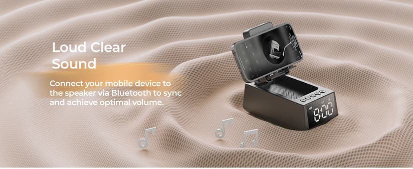 Birthday Gifts for Men Women-Bluetooth Speaker with HD Sound, Stocking Stuffers White Elephant Gifts for Adults, Kitchen Gadgets for Anniversary Idea Gift for Dad Mom Husband Wife(Black)