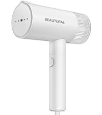 BEAUTURAL Fabric Shaver and Lint Remover, Sweater Defuzzer with 2-Speeds, 2 Replaceable Stainless Steel Blades, Battery Operated, Remove Clothes Fuzz, Lint Balls, Pills, Bobbles Gray