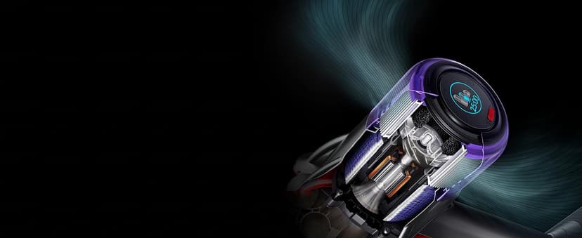Dyson V9 Motorbar Cordless Vacuum, Cleans Hard Floors and Carpets, Detangles, Converts to Handheld, 100AW, 3 Power Modes, Up to 40 Minutes¹