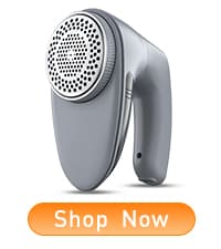 Bymore Fabric Shaver Lint Shaver for Clothes, Dual Power Lint Remover with Battery or Corded Use, Portable Sweater Shaver for Clothing, Furniture & Travel
