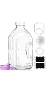 40 Pack Glass Favor Jars with Cork Lid, 3.4 oz Small Glass Bottles for Wedding Favor, Baby Shower, Party Favor, Gift Jars for Candy, Bonus Twine and Labels