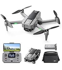Holy Stone HS720R 3 Axis Gimbal GPS Drones with Camera for Adults 4K EIS; FPV RC Drone, Foldable Quadcopter with 10000 Feet Video Transmission Control Range, Brushless Motor, Follow Me, Auto Return