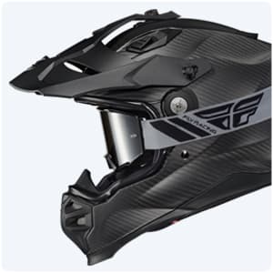 ScorpionEXO XT9000 Full Face Carbon Fiber Adventure Motorcycle Helmet with Pinlock Ready Shield Bluetooth Ready Speaker Pockets DOT ECE Trailhead (White - Large)