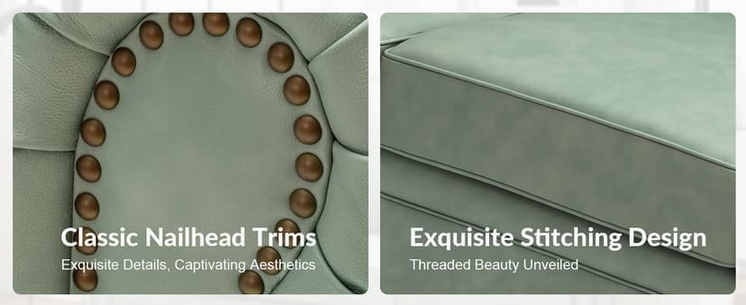 The support you need Classic 3-Seater Sofa with Premium Leather Upholstery, Stylish & Comfortable Sofa for Living Room or Office, Easy to Maintain & Long-Lasting Camel