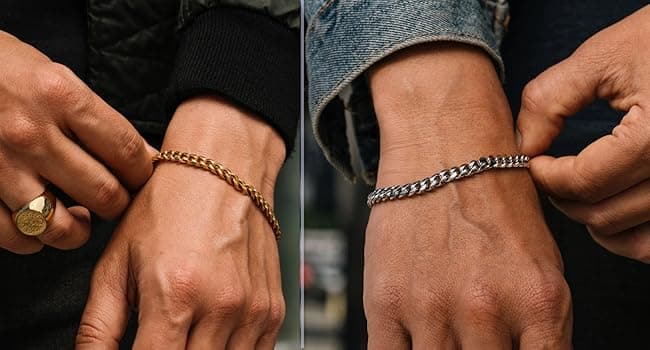 Love You This Much Promise Cuban Bracelet, Romantic Gift for Boyfriend, Appreciation Gift for Boyfriend, Cute Small Gift for Boyfriend, Thoughtful Boyfriend