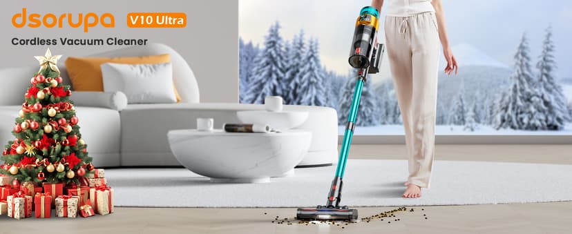 Cordless Vacuum Cleaner, 600W 50KPA 70Mins Vacuum Cleaners for Home, Stick Vacuum with Charging Dock Station, Anti-tangle Wireless Vacumm, Rechargeable Cordless Vacuum for Pet Hair/Carpet/Hard Floor