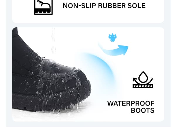 SHIBEVER Women's Snow Boots Winter: Waterproof Fur Lined Anti-Slip Ankle Booties Outdoor Comfortable Warm Women Snow Boot