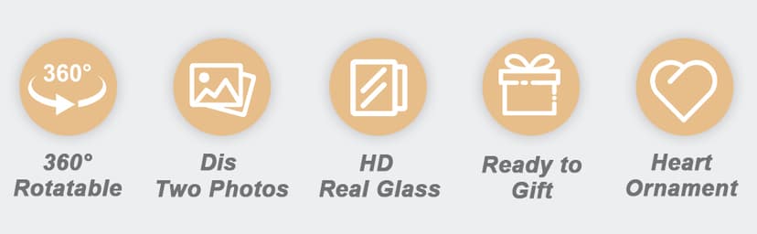 5 Year Anniversary Rotating Picture Frame for Her, Wood 5th Wedding Anniversary Photo Frame gifts for Wife Husband Him Couple, Display 2 6x4