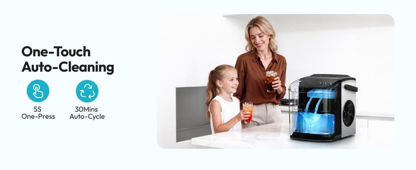 EUHOMY Ice Maker Machine