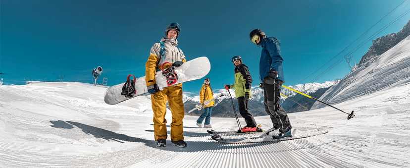 OutdoorMaster Update Ski Helmet Headphones, True Wireless Bluetooth with Storage Case, Drop-in HD Speaker Chip Compatible with Audio Ready Snowboard Helmets with Built-in Mic - Navy Blue