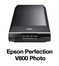 Epson - Perfection V39 II - Color Photo and Document Flatbed Scanner - 4800 dpi Optical Resolution - High-Rise, Removable Lid - Scan to Cloud - USB Power - Image Scanning - Black