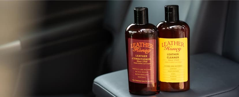 Leather Honey Leather Conditioner, Since 1968. for All Leather Items Including Auto, Furniture, Shoes, Purses and Tack. Non-Toxic and Made in The USA / 8 Fl Oz (Pack of 1)