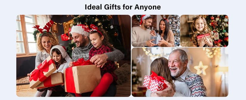 AI Hand Warmers Rechargeable 2 Pack, 6000mAh Electric Hand Warmers, AI Smart Chips 20Hrs Long Safe Heat, Portable Pocket Heater, Gifts for Christmas, Outdoor, Golf, Hunting, Camping Accessories