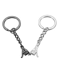 Pinky Promise Gift Matching Couple Gifts Valentines Day Gifts for Him Her Boyfriend Girlfriend Best Friend Matching Keychains for Couples Wife Husband One Year Anniversary Christmas Birthday Gifts